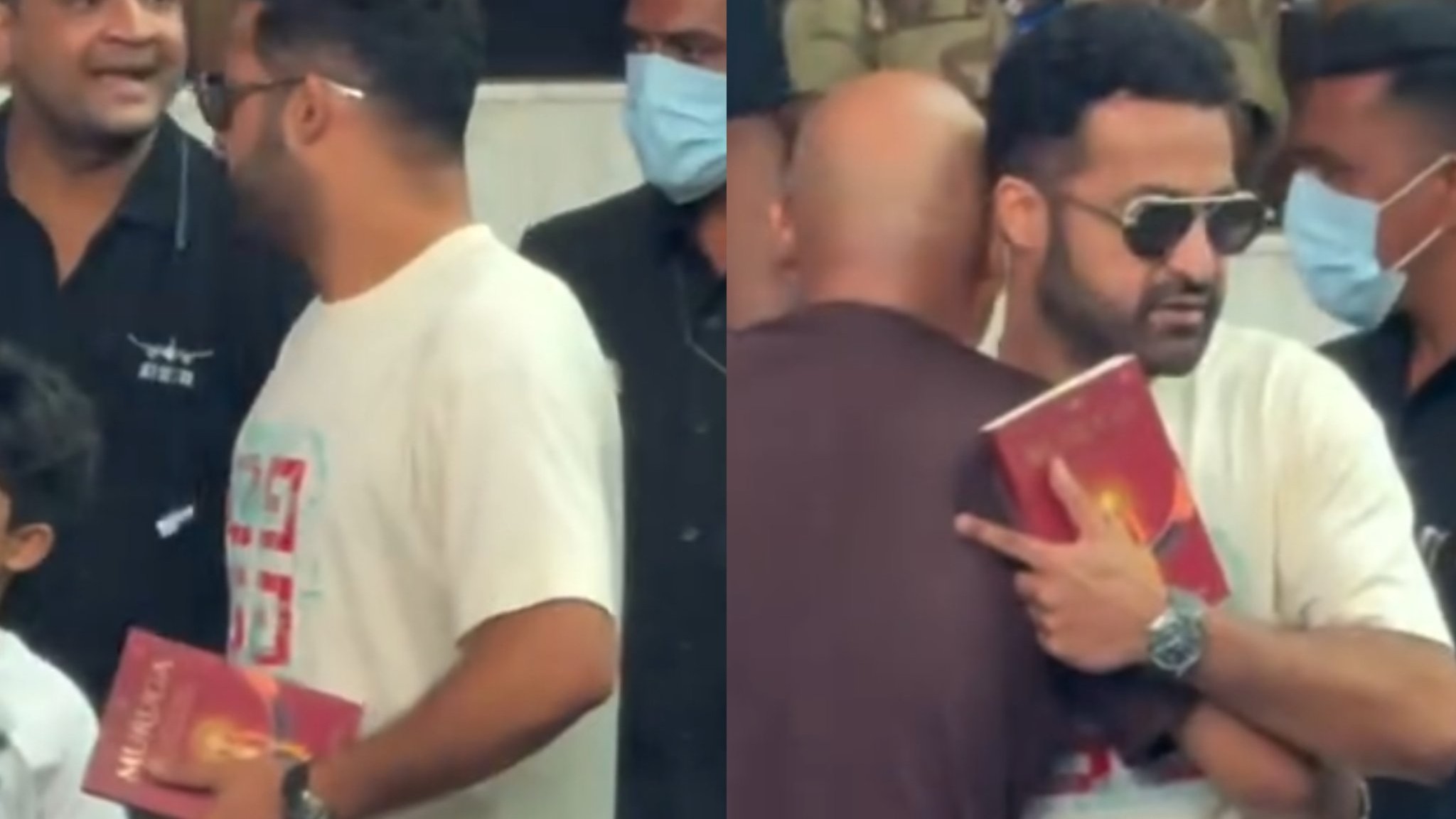 Amid 'War 2' & 'Dragon' buzz, Jr NTR begins prep for lord Murugan role; spotted reading 'Muruga: The Lord of War'
