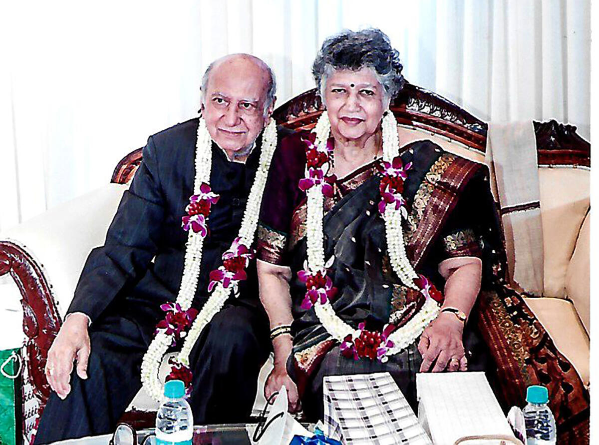  Nazareth and Isabel at their 60th anniversary in 2022.