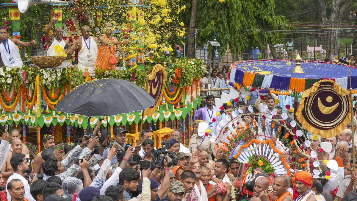 3 lakh visit Jagannath temple in Digha for Rath Yatra festival: ISKCON