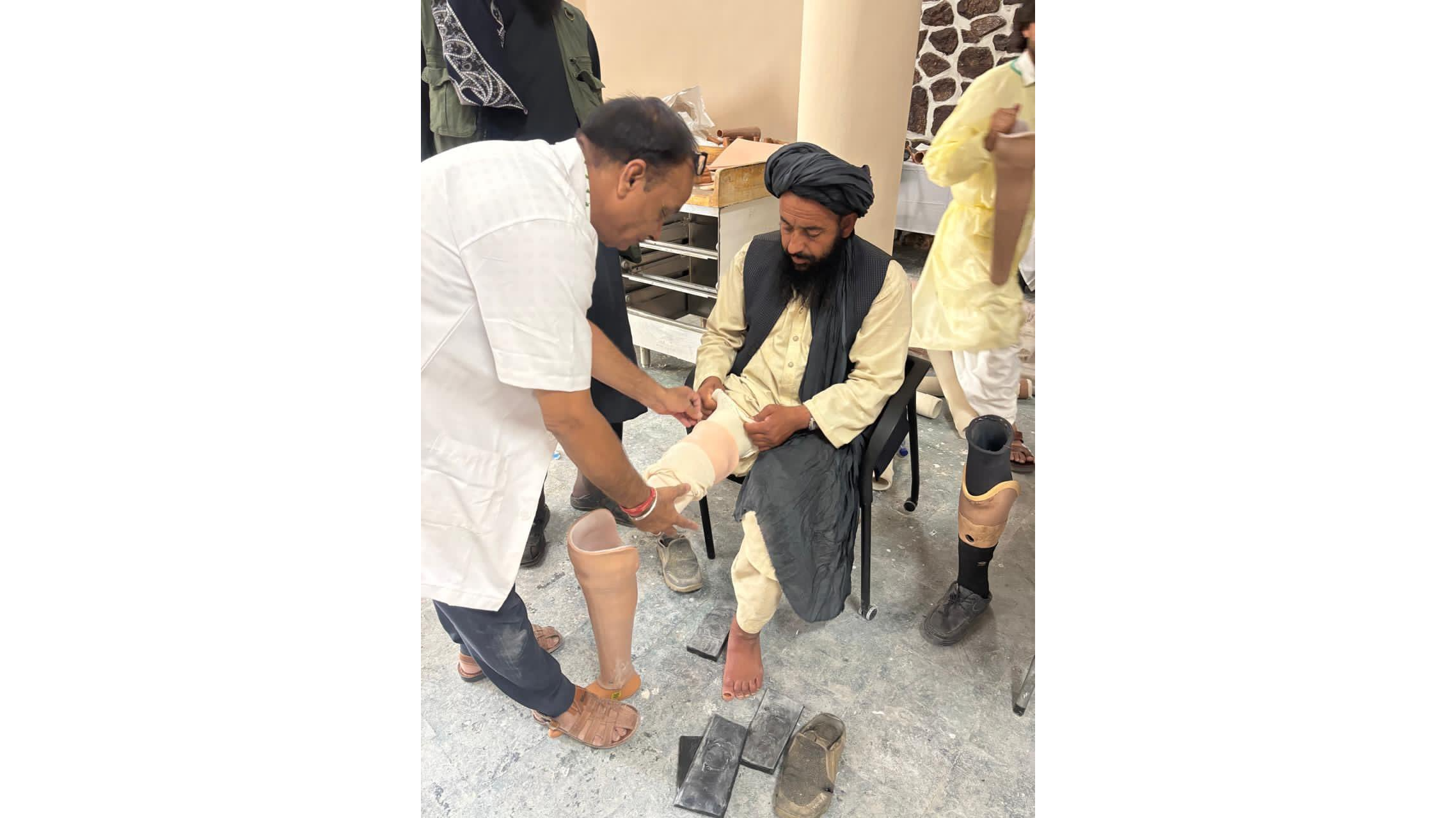 India hosts five-day 'Jaipur Foot' camp in Kabul