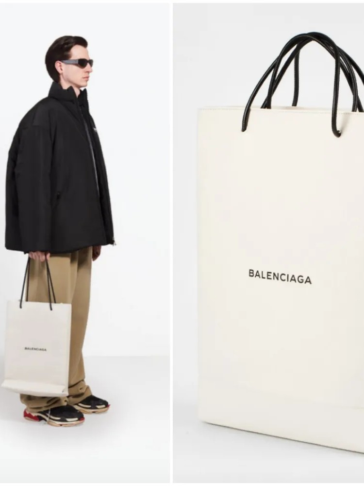 Balenciaga sparked outrage (and memes) by offering a plain white paper bag, calling it a ‘knockoff deal’ in true high-fashion irony. What a normal shop sells for Rs 10, a luxury brand turned into a Rs 1,79,140 fashion statement, rebranding a simple carry bag as a designer tote.