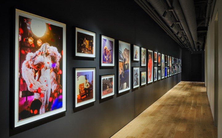 Apple Music Studio corridor.