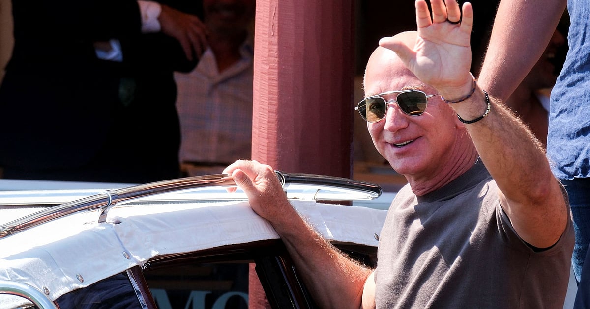 Jeff Bezos sold Amazon shares worth about $737 million in June