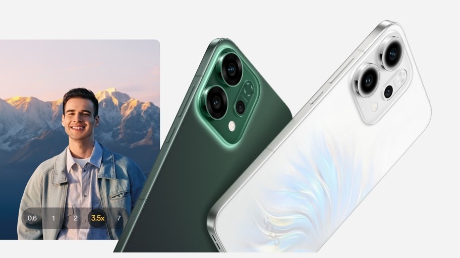 Oppo Reno 14 teaser.