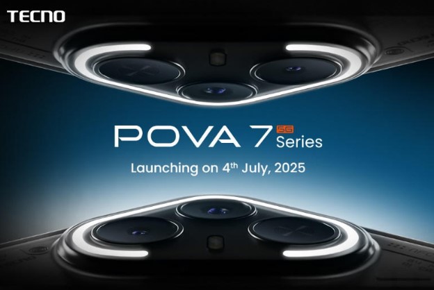 Tecno Pova 7 series teaser.