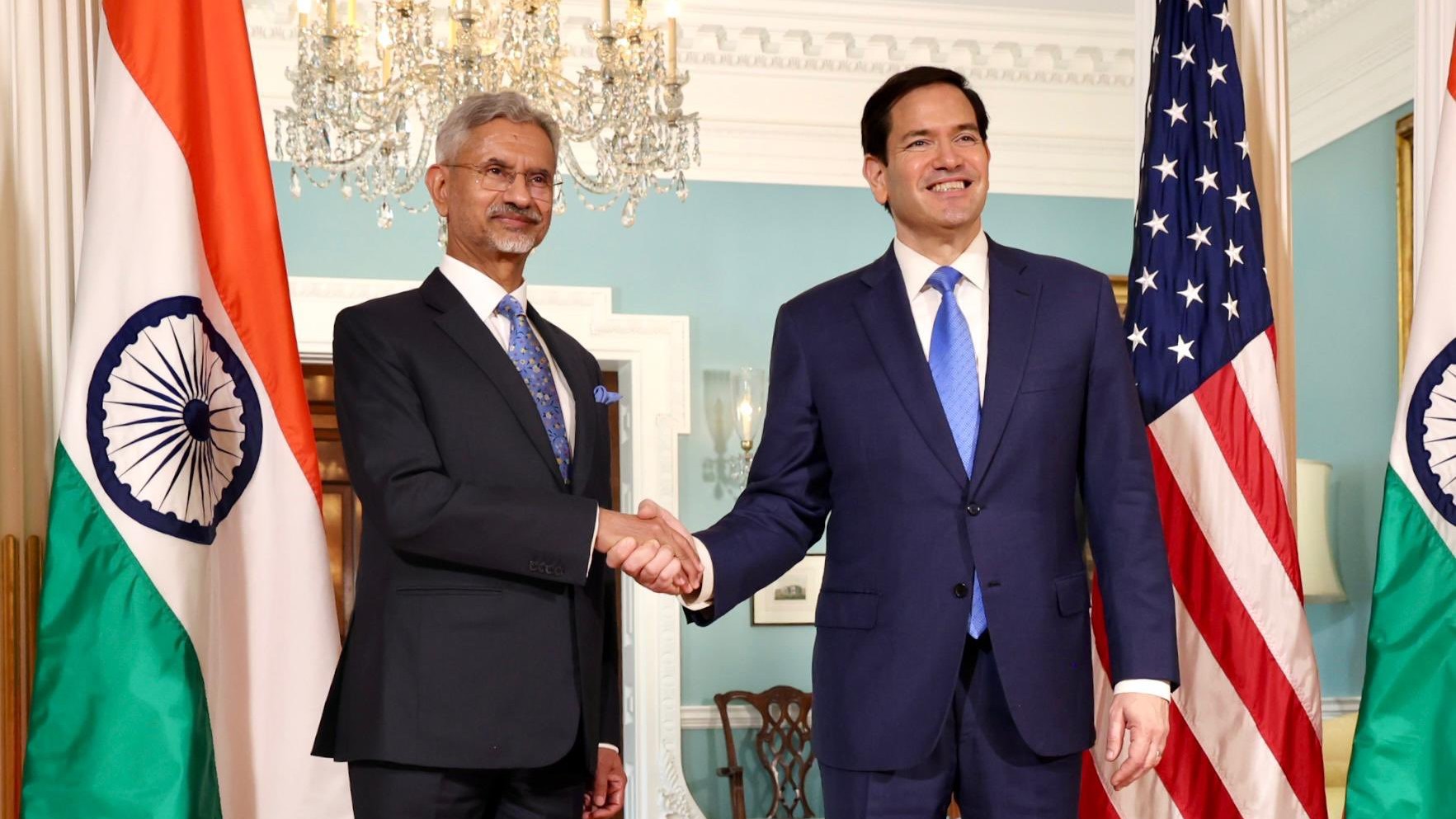 Jaishankar meets US Secretary of State Marco Rubio, discusses bilateral ties