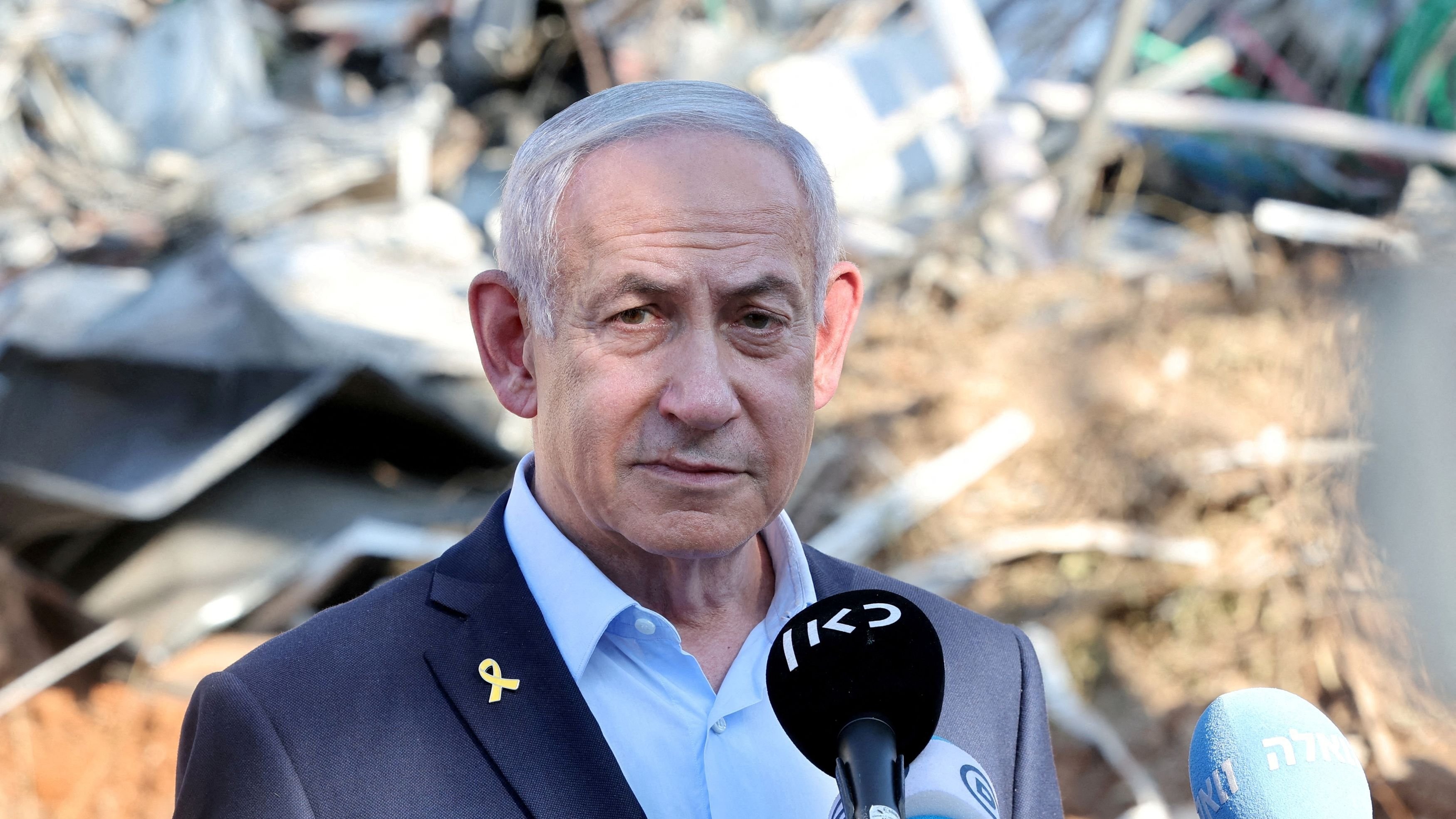 Netanyahu calls for end to Hamas in first remarks since Trump ceasefire call
