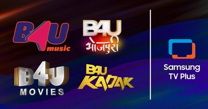 Four new B4U channels debut on Samsung TV Plus.
