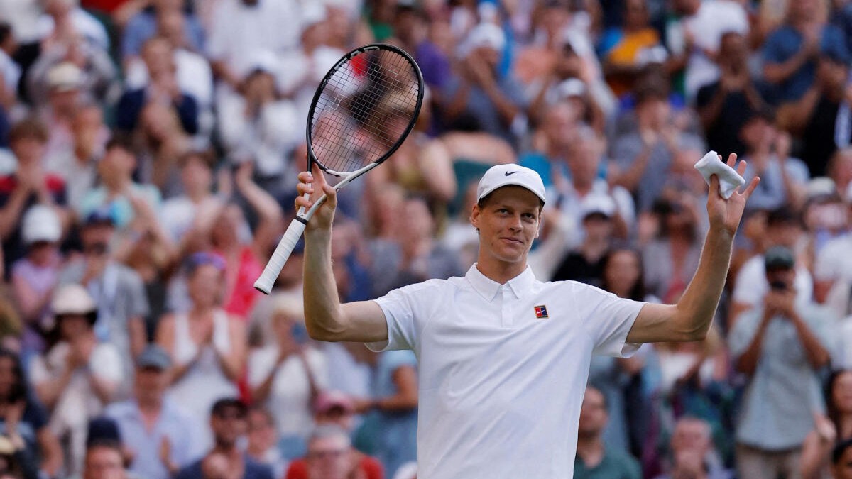 Jannik Sinner thrashes Vukic to roar into Wimbledon third round