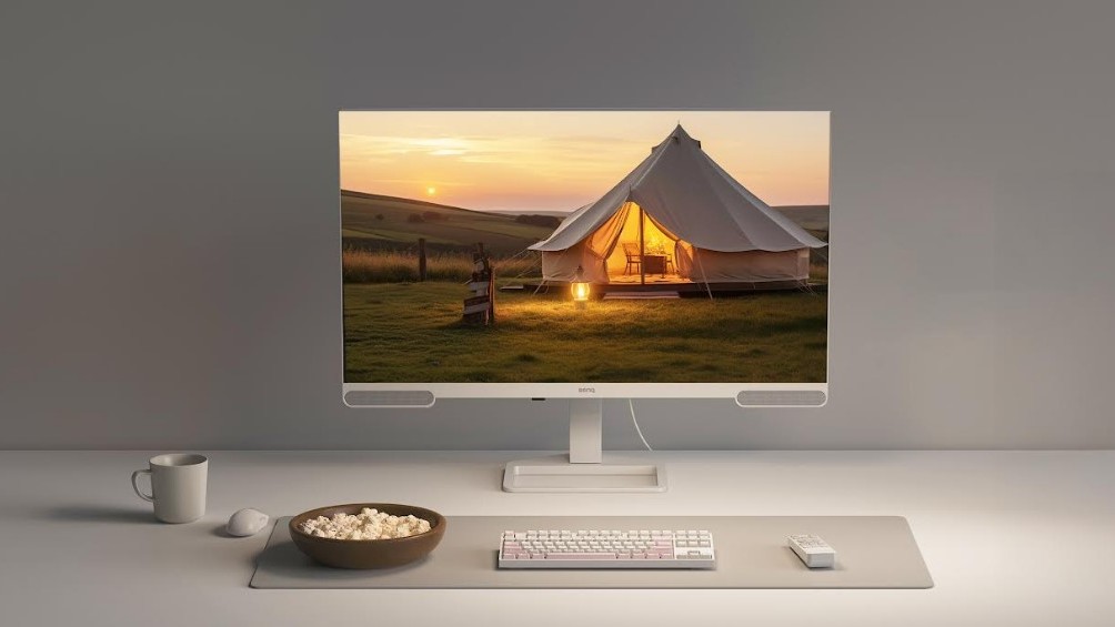 BenQ EW90U series desktop monitor.