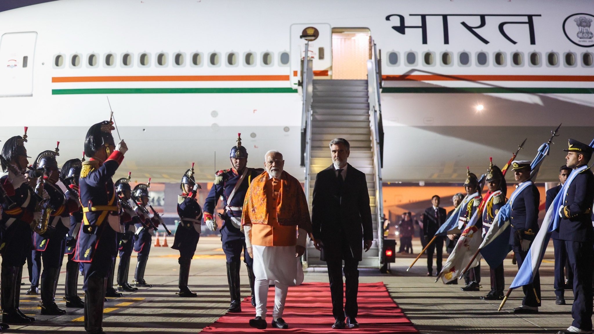 PM Modi arrives in Argentina on two-day visit