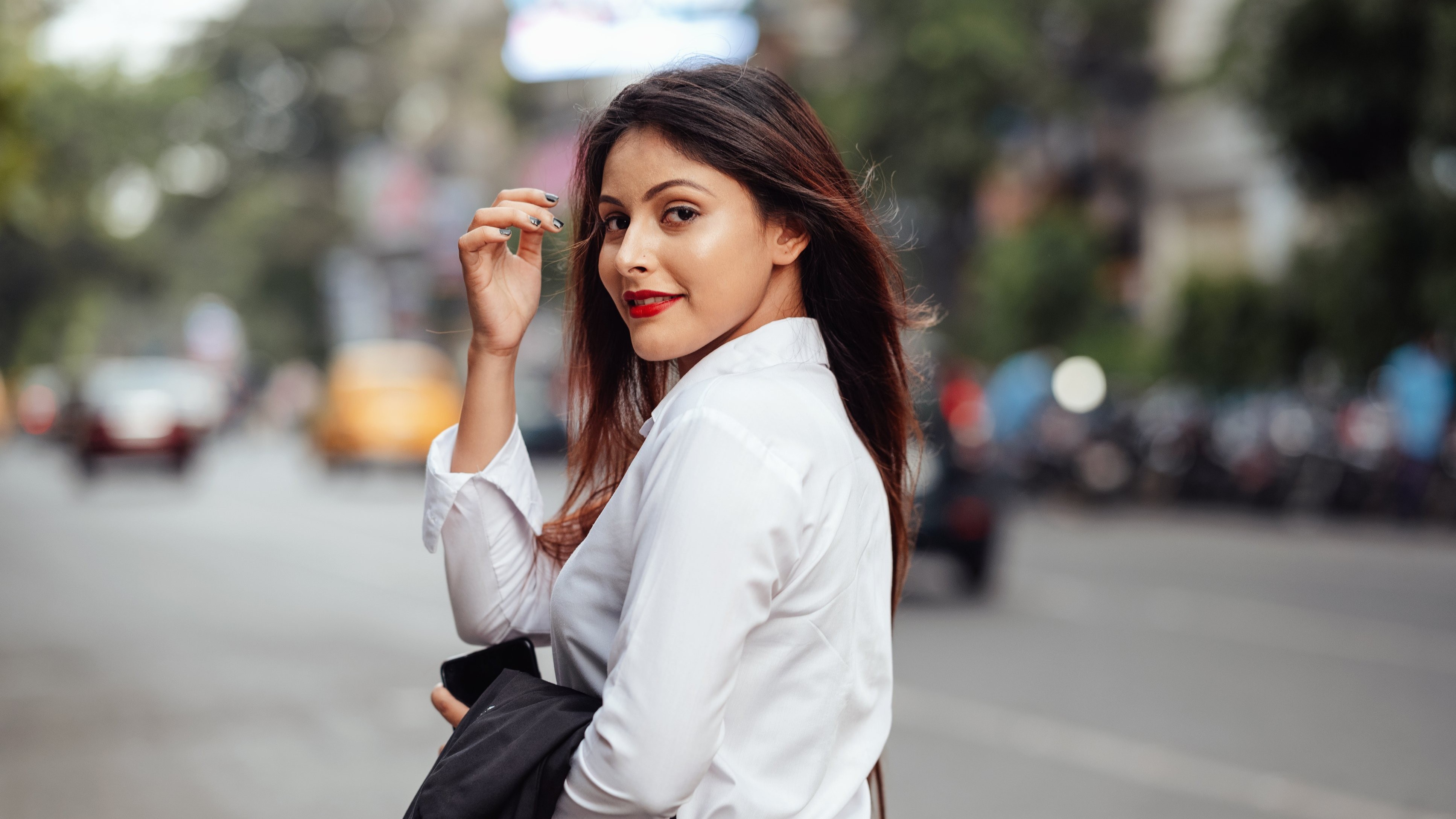 White in monsoon