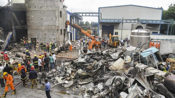 Telangana plant explosion: Toll reaches 42, eight still missing