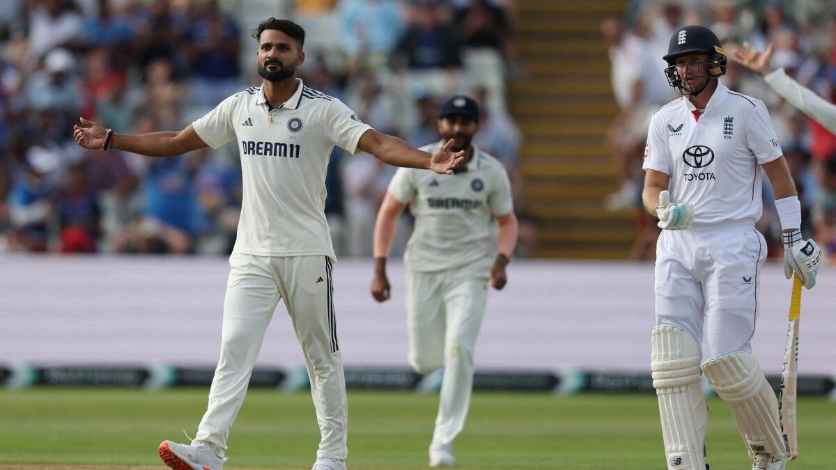 Root's dismissal by Akash Deep sparks major row