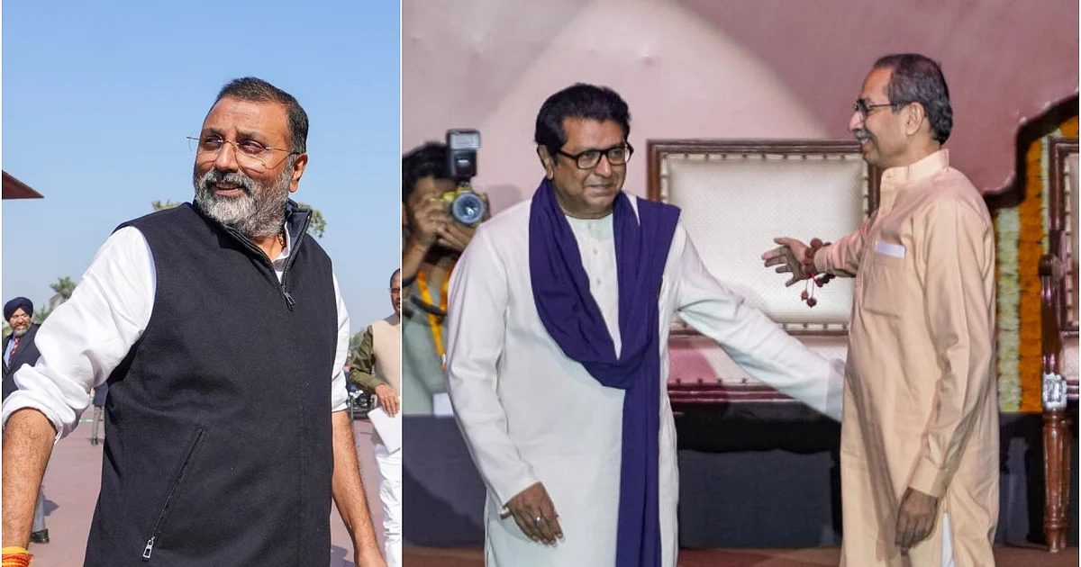 'Patak ke maarenge': Nishikant Dubey von der BJP fordert Uddhav und Raj ...