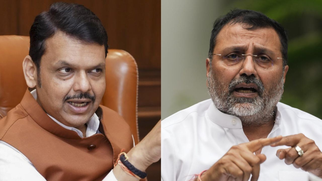'It was inappropriate': Fadnavis on BJP MP Dubey's 'patak patak ke maarenge' remark