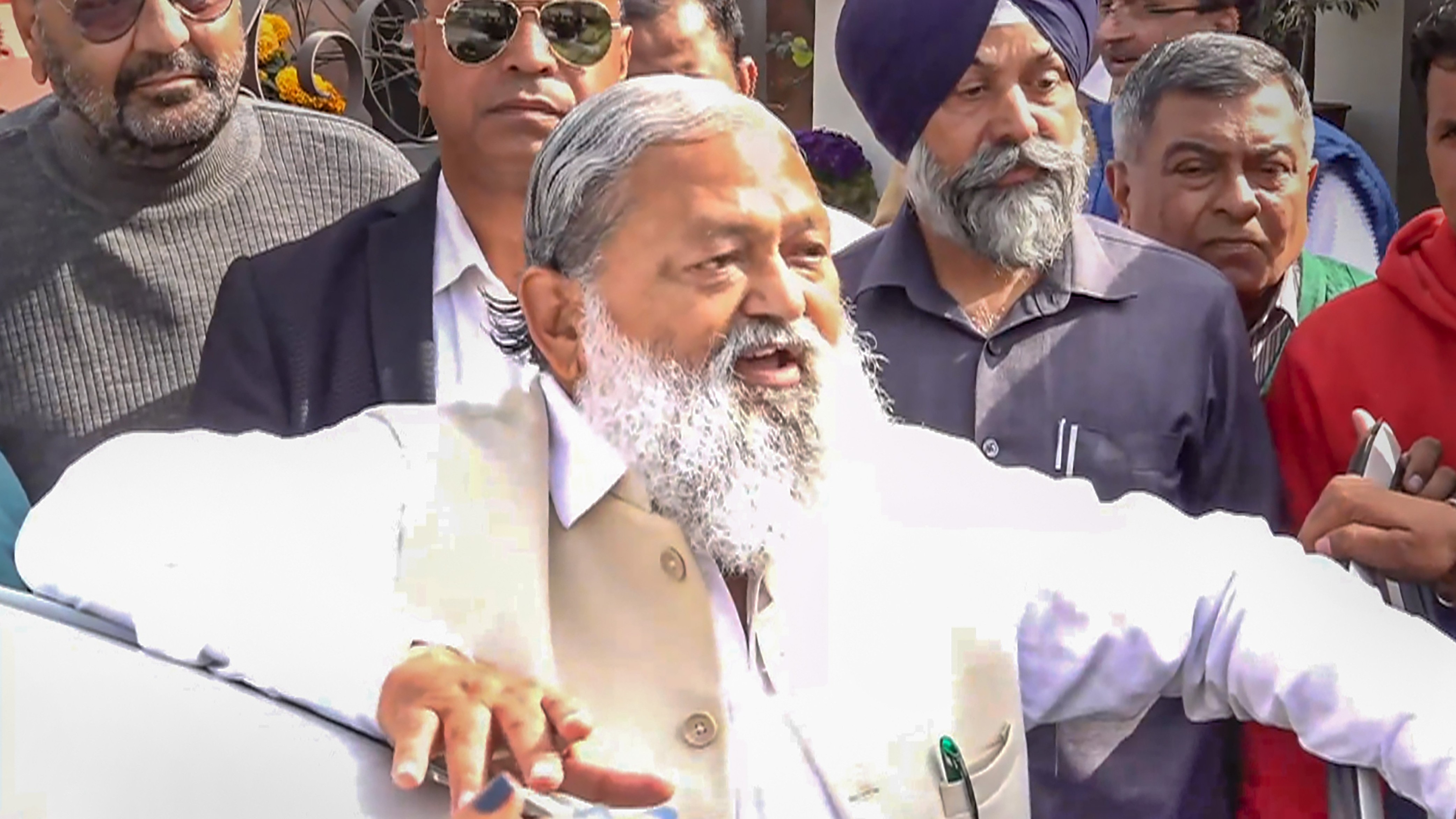 Anil Vij fumes over 'delay' in MRI, CT scan reports at Civil Hospital in Ambala Cantonment