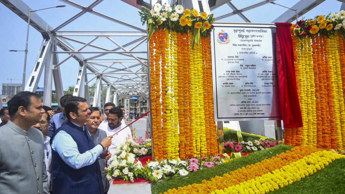 'Sindoor Bridge' inaugurated in Mumbai; Fadnavis says its name a tribute to armed forces