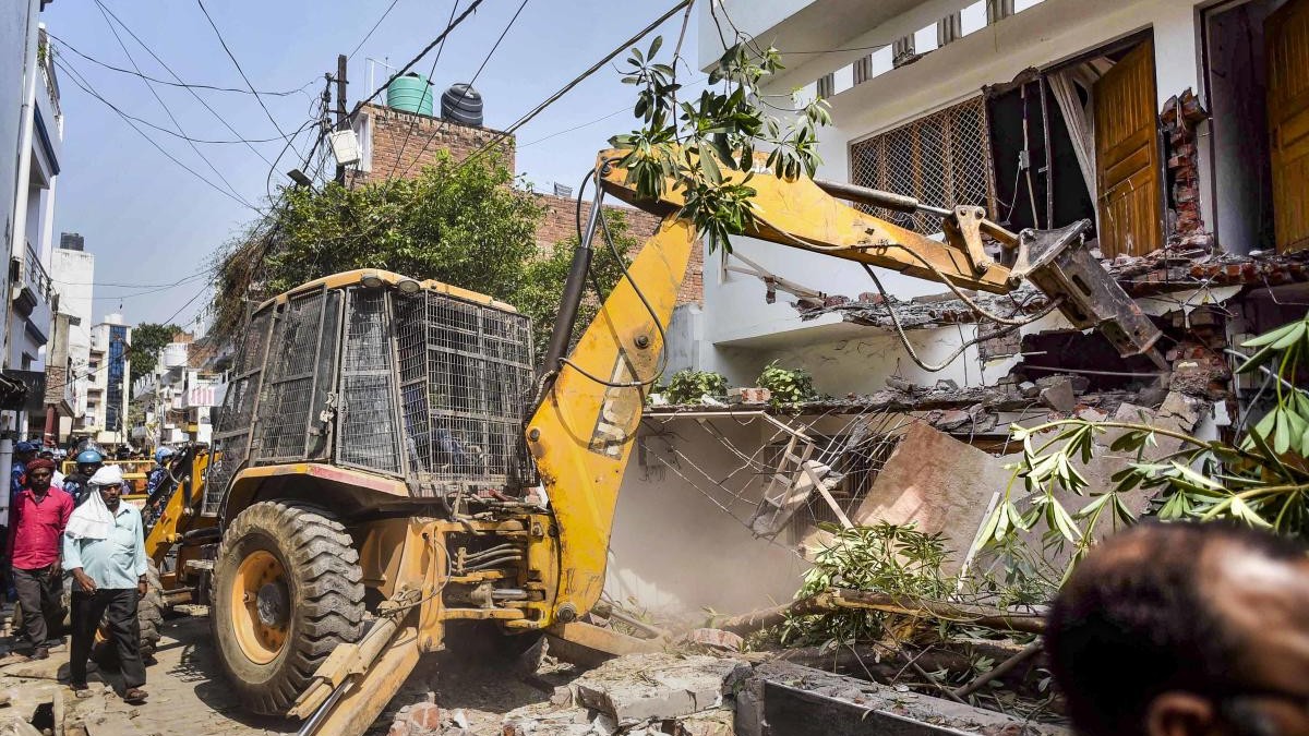 UP conversion racket: Razing of structures on govt land encroached by 'mastermind' enters day 3