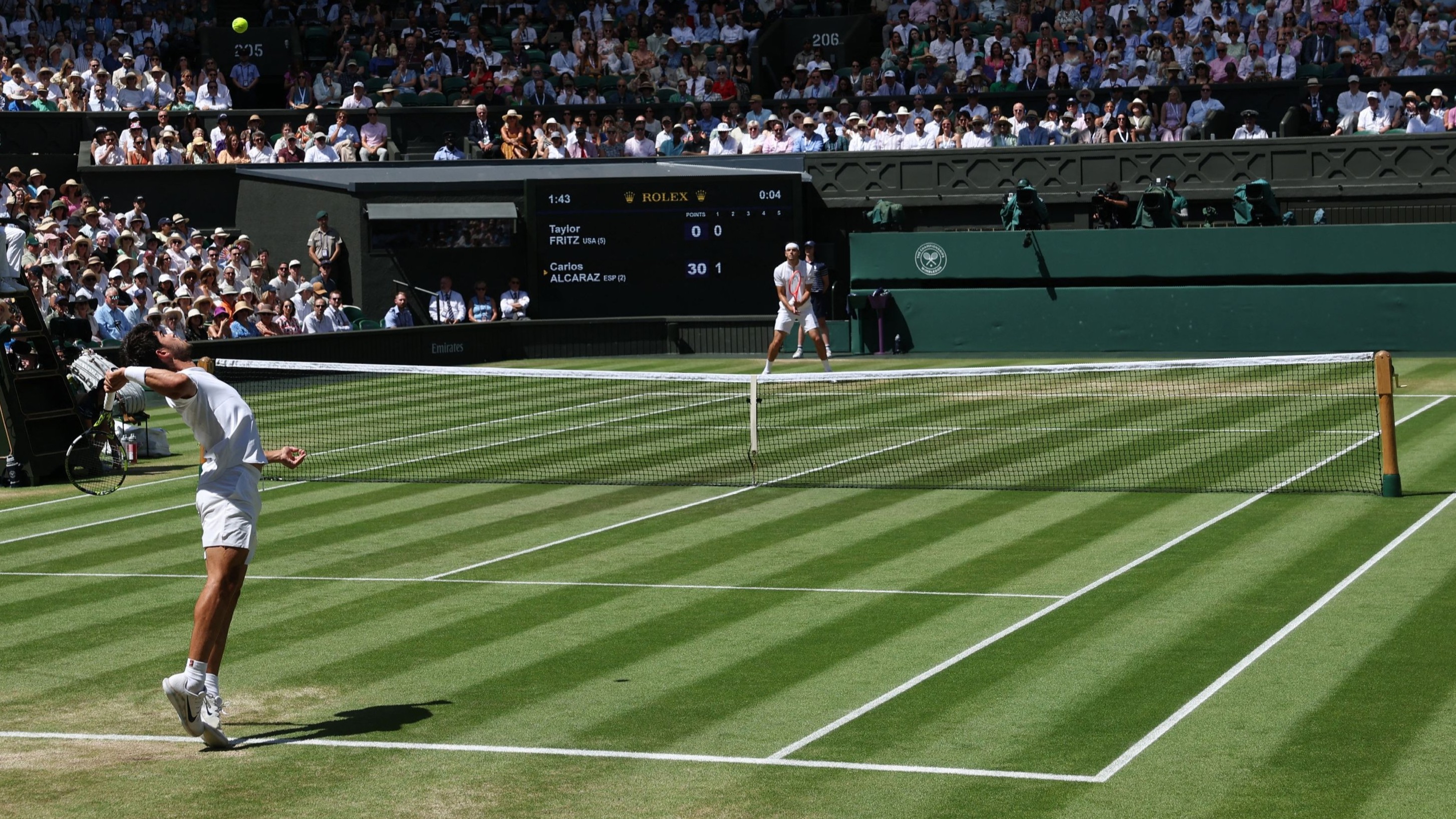 Wimbledon 2025: Taylor Fritz eyes upset against defending champion Carlos Alcaraz
