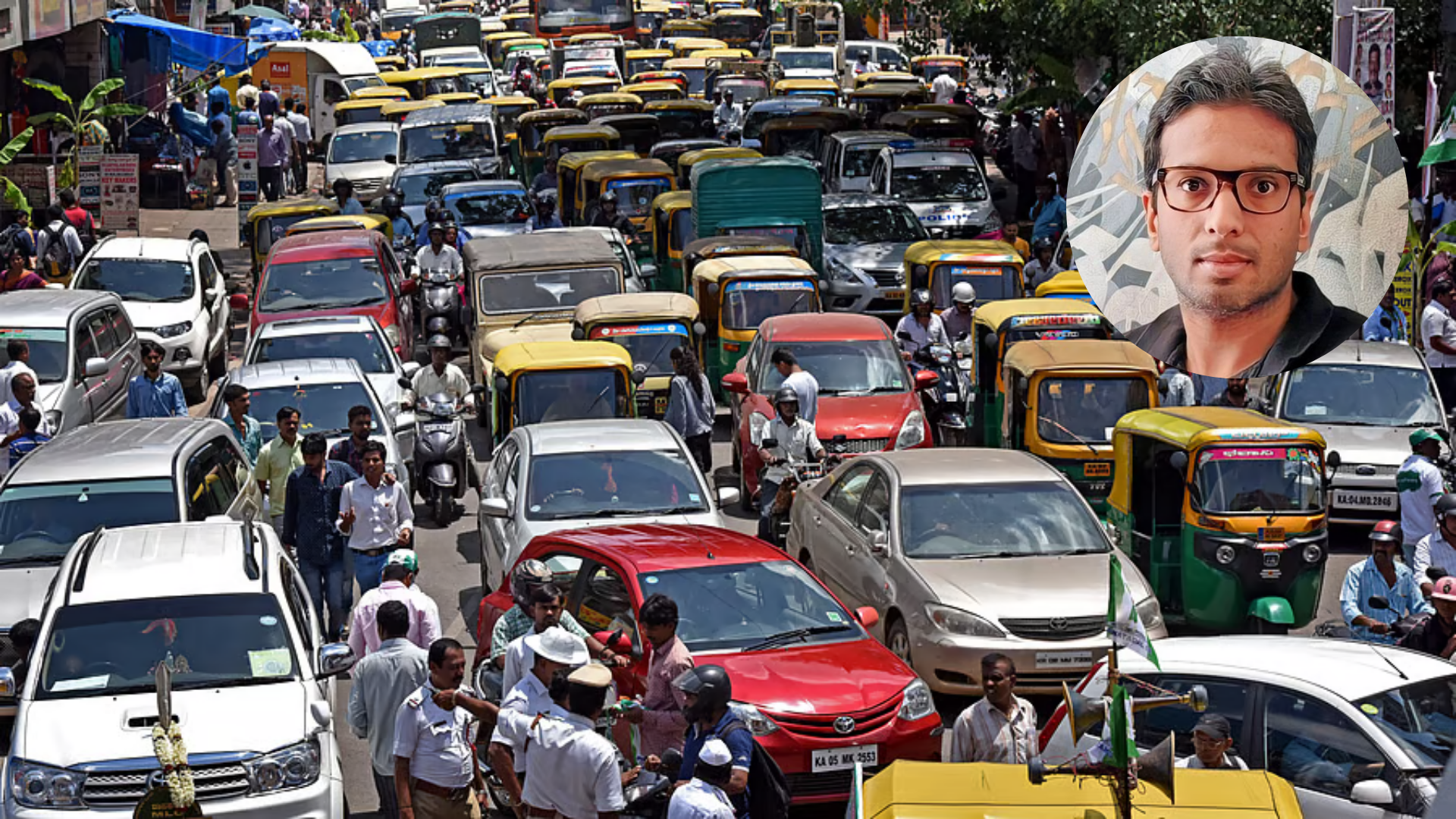 Startup co-founder pledges Rs 1 cr to ease Bengaluru traffic; police call it 'attention farming'