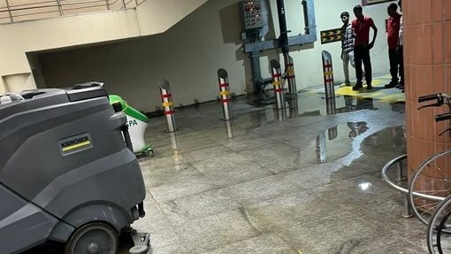 Sewage overflow at Bengaluru airport’s T2 basement sparks outrage