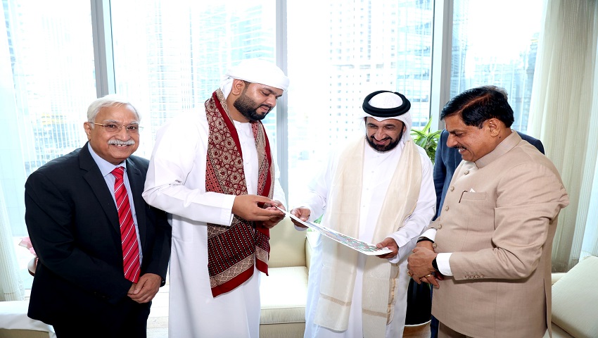Chief Minister Invites Mohammad Al Yamahi to Visit Madhya Pradesh