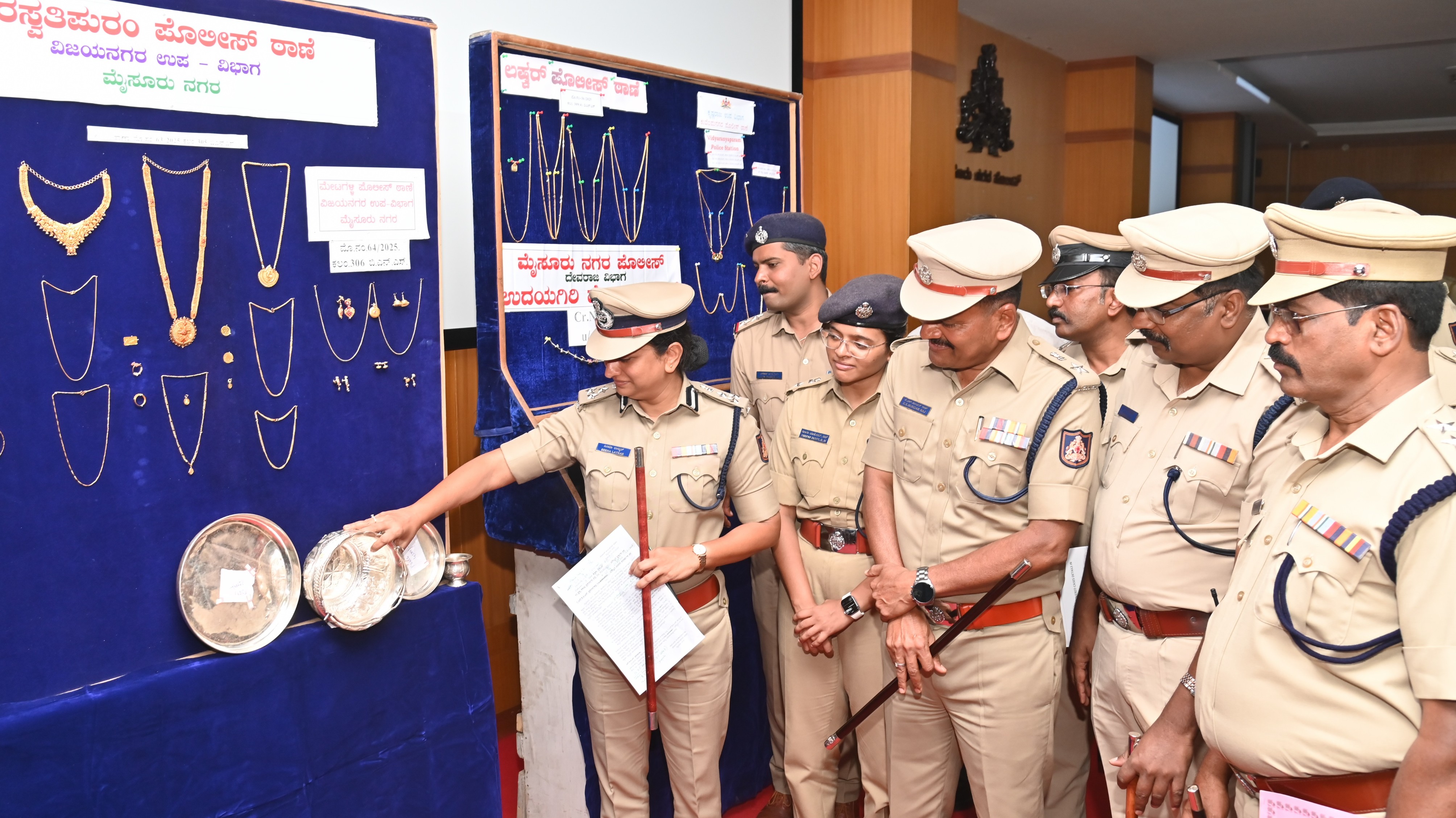 Mysuru police bust 42 cases, nab 19 accused, recover valuables worth Rs 63 lakh in two months