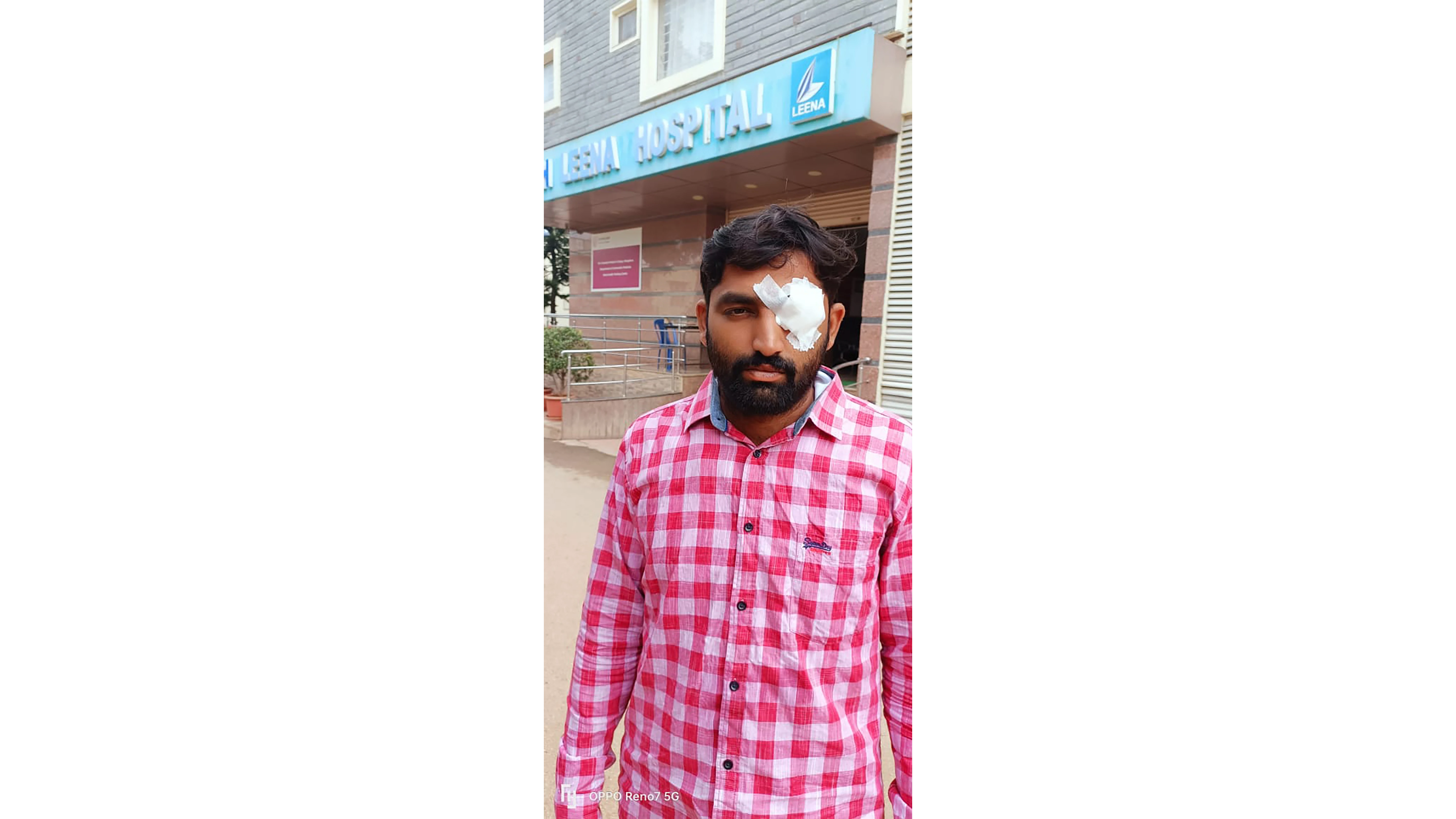 Devanahalli protest | How loss of partial eyesight didn't deter this Karnataka farmer's spirit