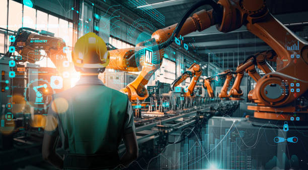 Representative image of AI usage in manufacturing sector