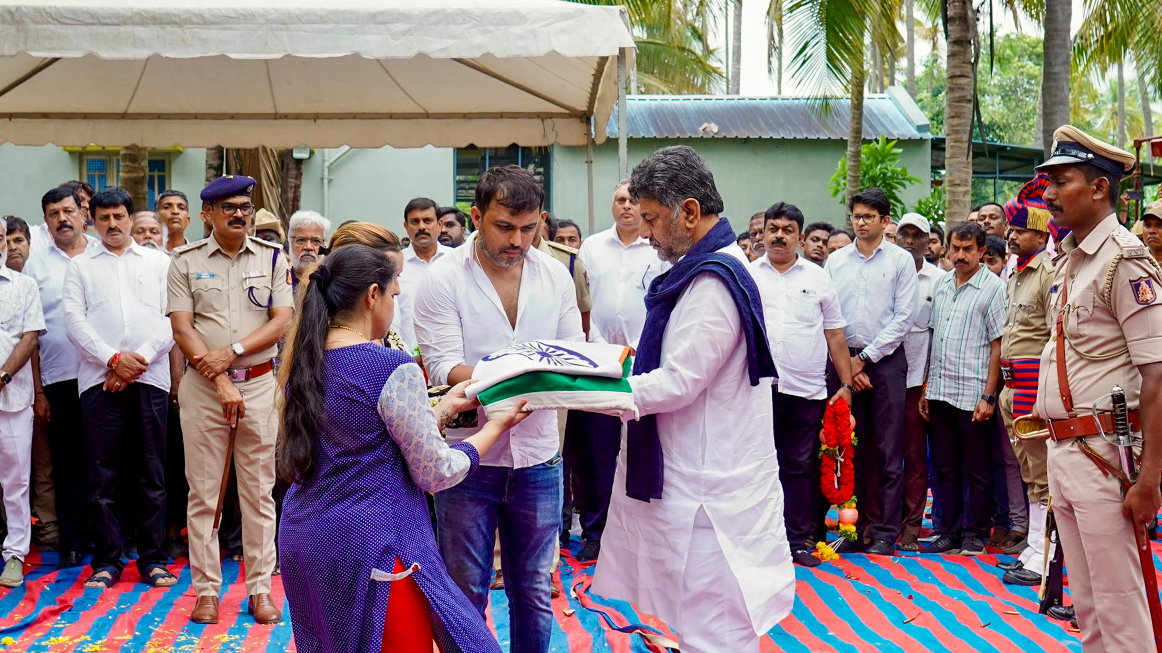 Saroja Devi was laid to rest with full state honours