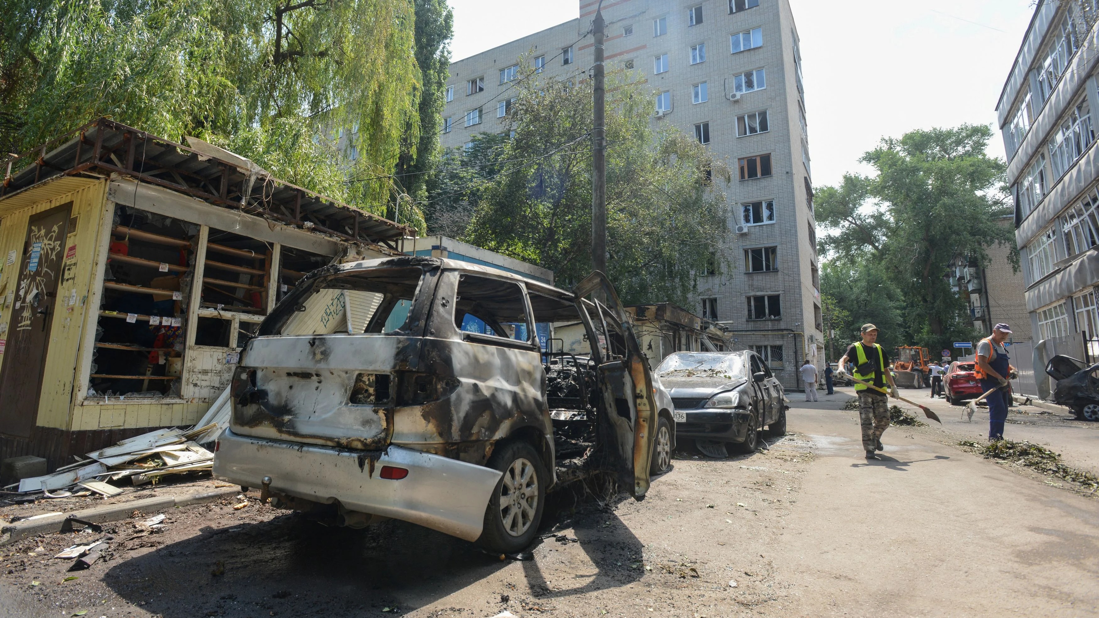 Russian air defences down three drones headed for Moscow, mayor says
