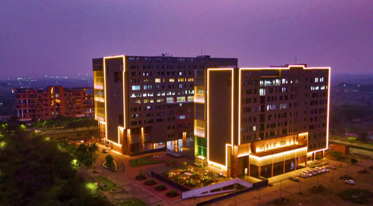Nava Raipur Atal Nagar has been transformed into an IT hub, in Chhattisgarh.