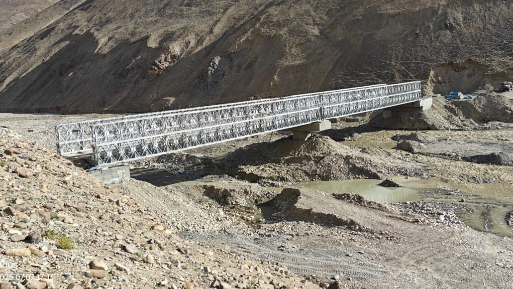 GRSE launches double-lane modular bridge on remote Ladakh road