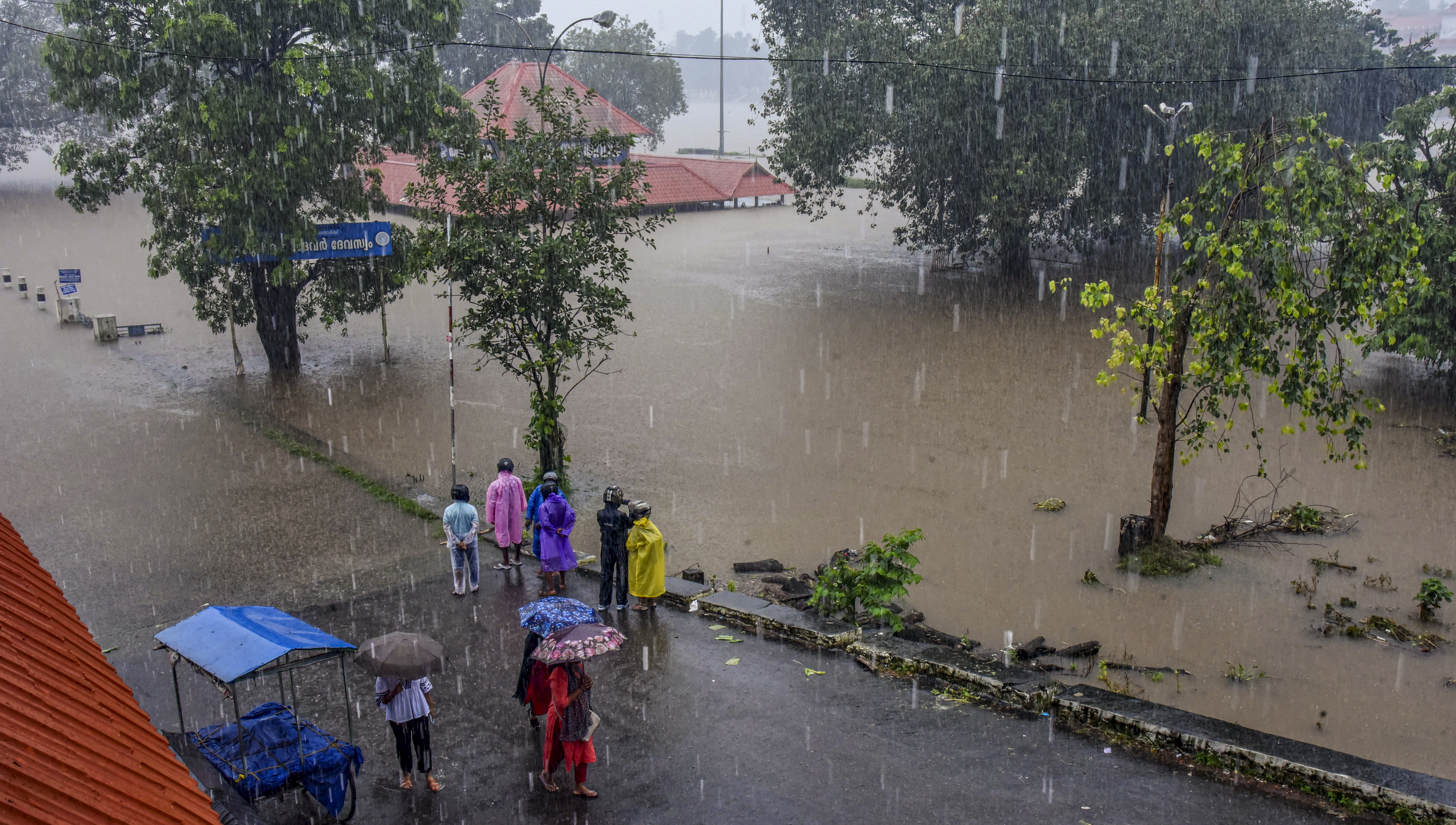 Heavy rains cause mudslides, waterlogging in Kerala; red alert in four districts