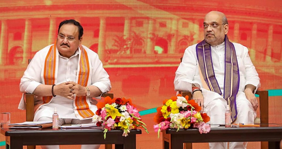 Day before I.N.D.I.A. bloc meeting, BJP top brass huddle ahead of Monsoon session of Parliament