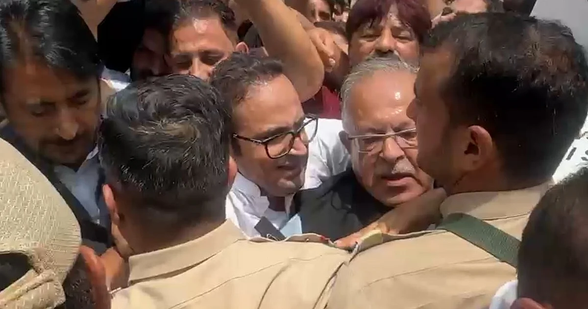 J&K Statehood Protest: Police Foil Congress March in Srinagar