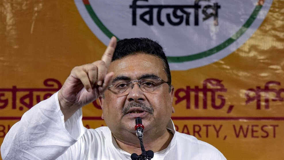 'BJP is watching': Suvendu cautions police officers 'siding' with TMC