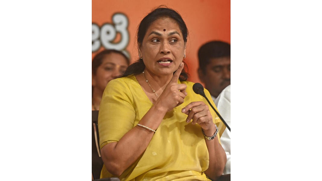 Shobha questions Cong’s failure to allot land for transport hub in Hebbal