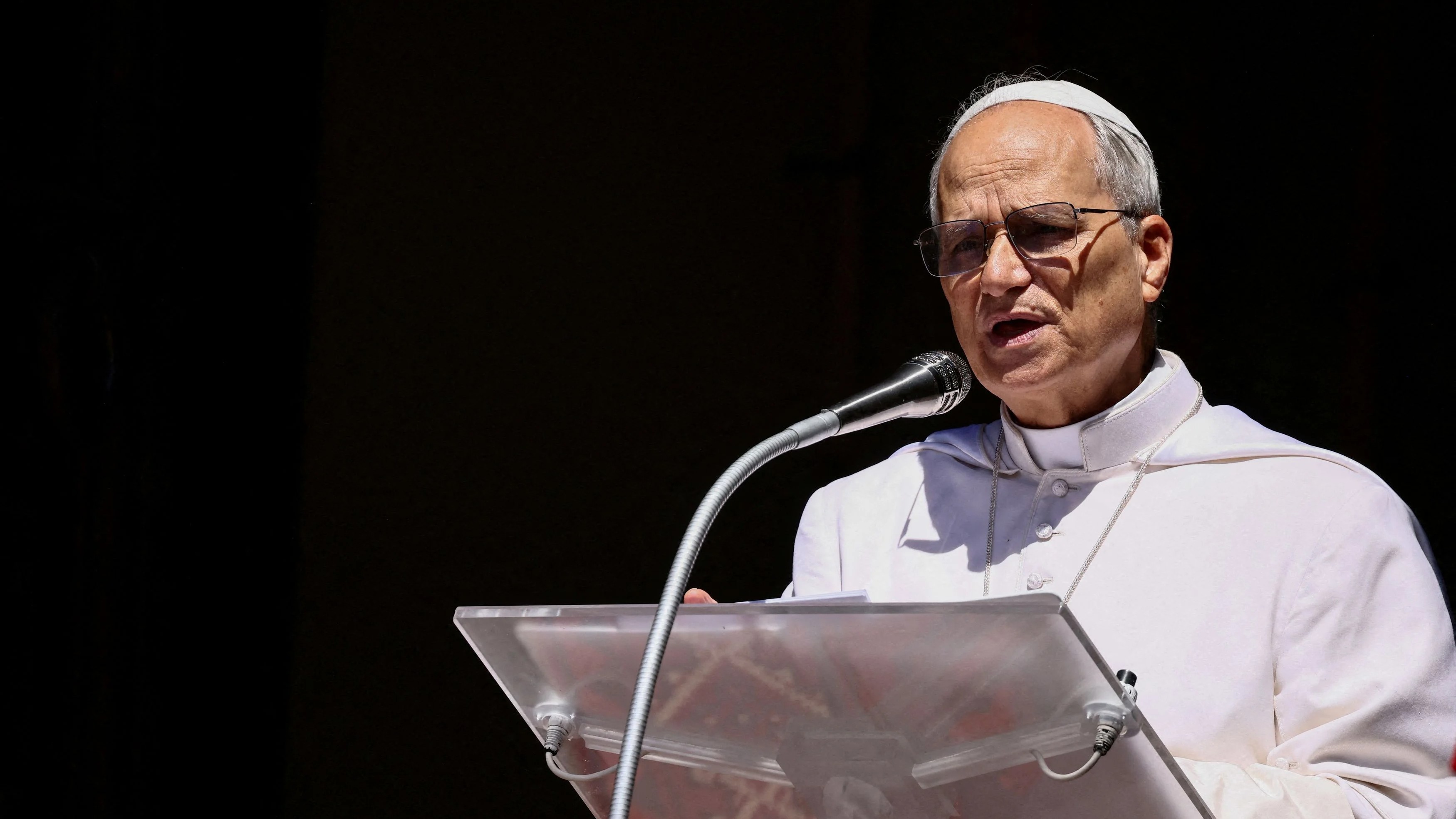 Pope Leo calls for end to 'barbarity of war' after strike on Gaza church