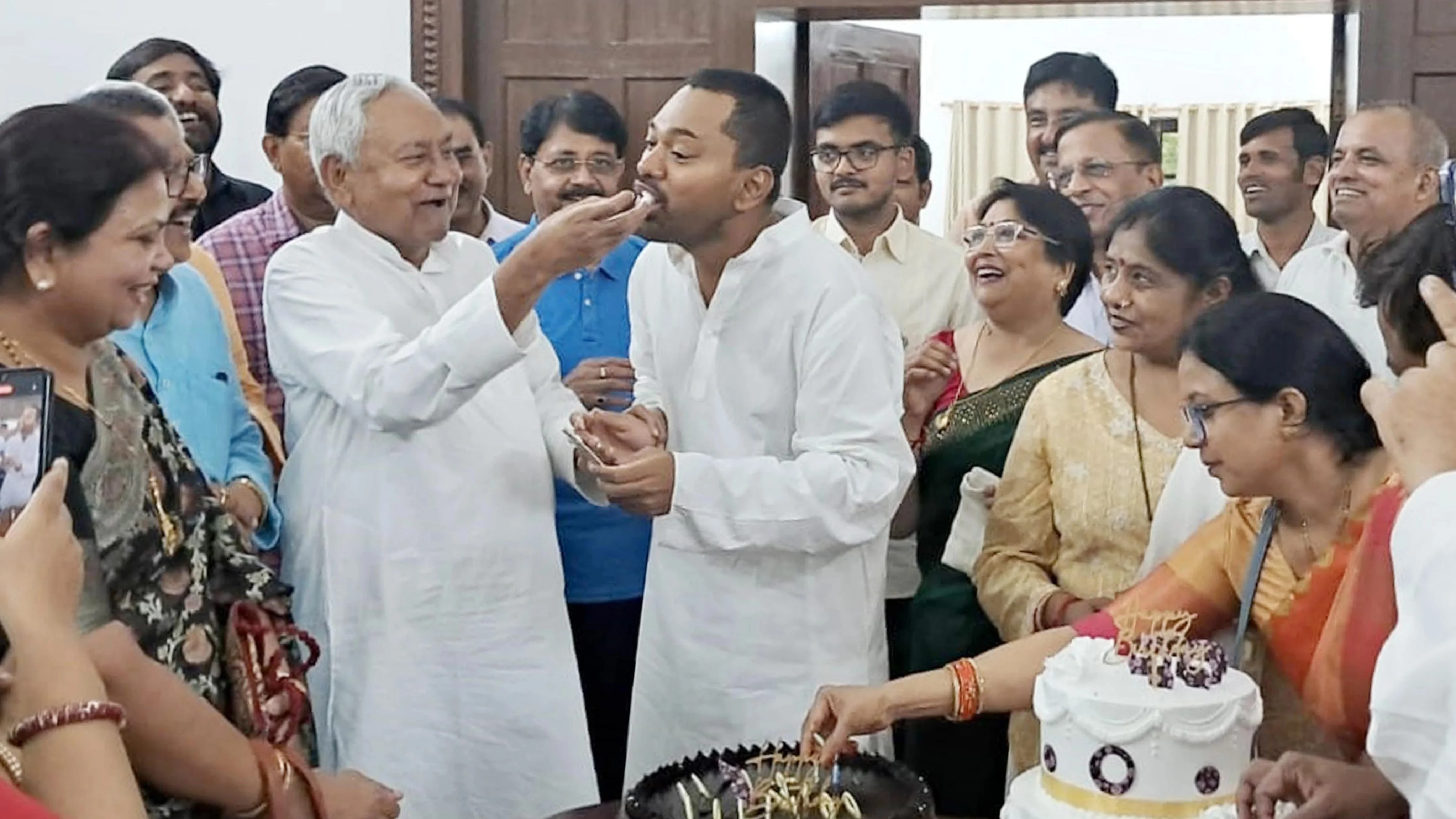Nitish Kumar agrees to let son Nishant enter politics; Rajya Sabha not ruled out