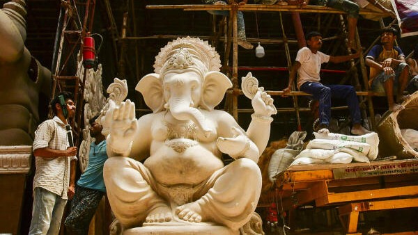 On Bajrang Dal complaint, three artisans booked in Indore for creating 'objectionable' Ganesh idols