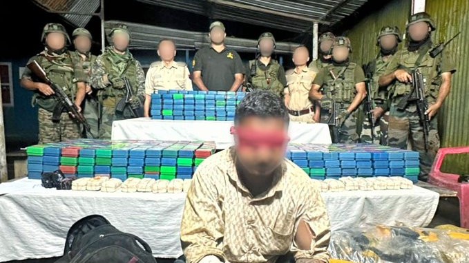 Drugs worth Rs 76 crore seized in Manipur's Jiribam