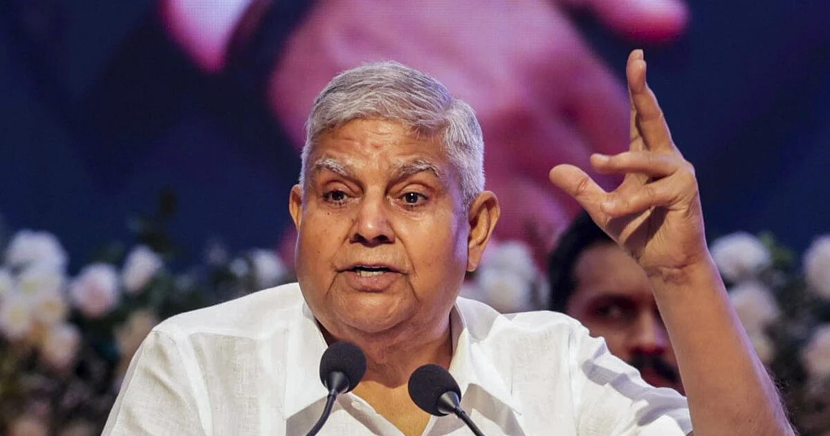 VP Dhankhar Resigns: Shock Exit Sparks Speculation on Eve of Key Parliament Session