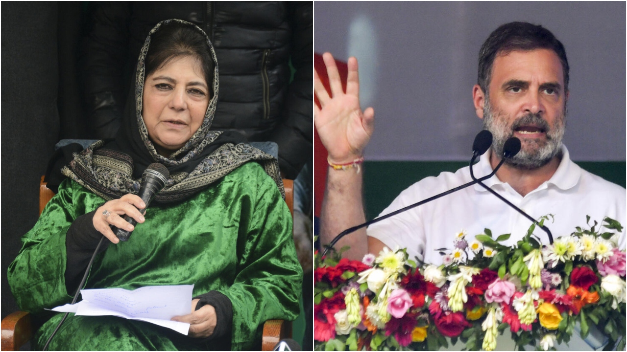 Take a stand against systematic marginalization of Muslims in India: Mehbooba to Rahul