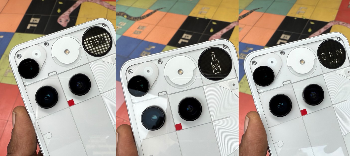 Glyph Matrix features on Nothing Phone (3).