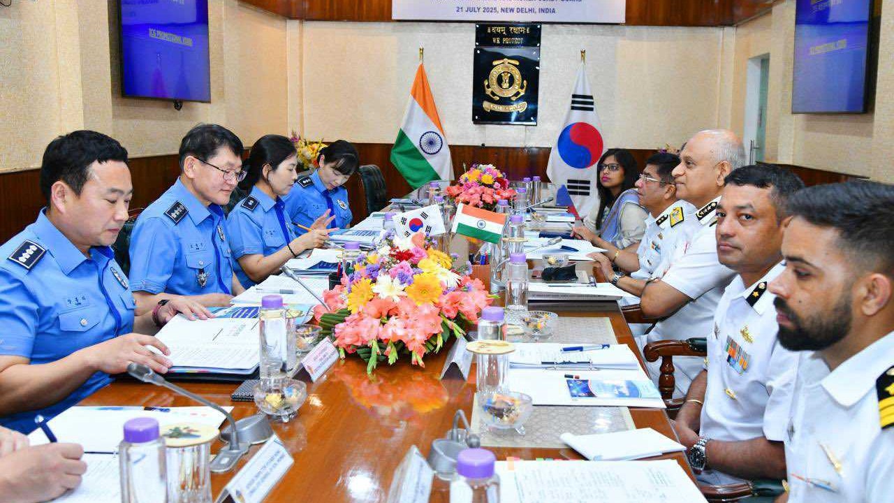 13th High-Level Meeting between coast guards of India, Korea held in Delhi