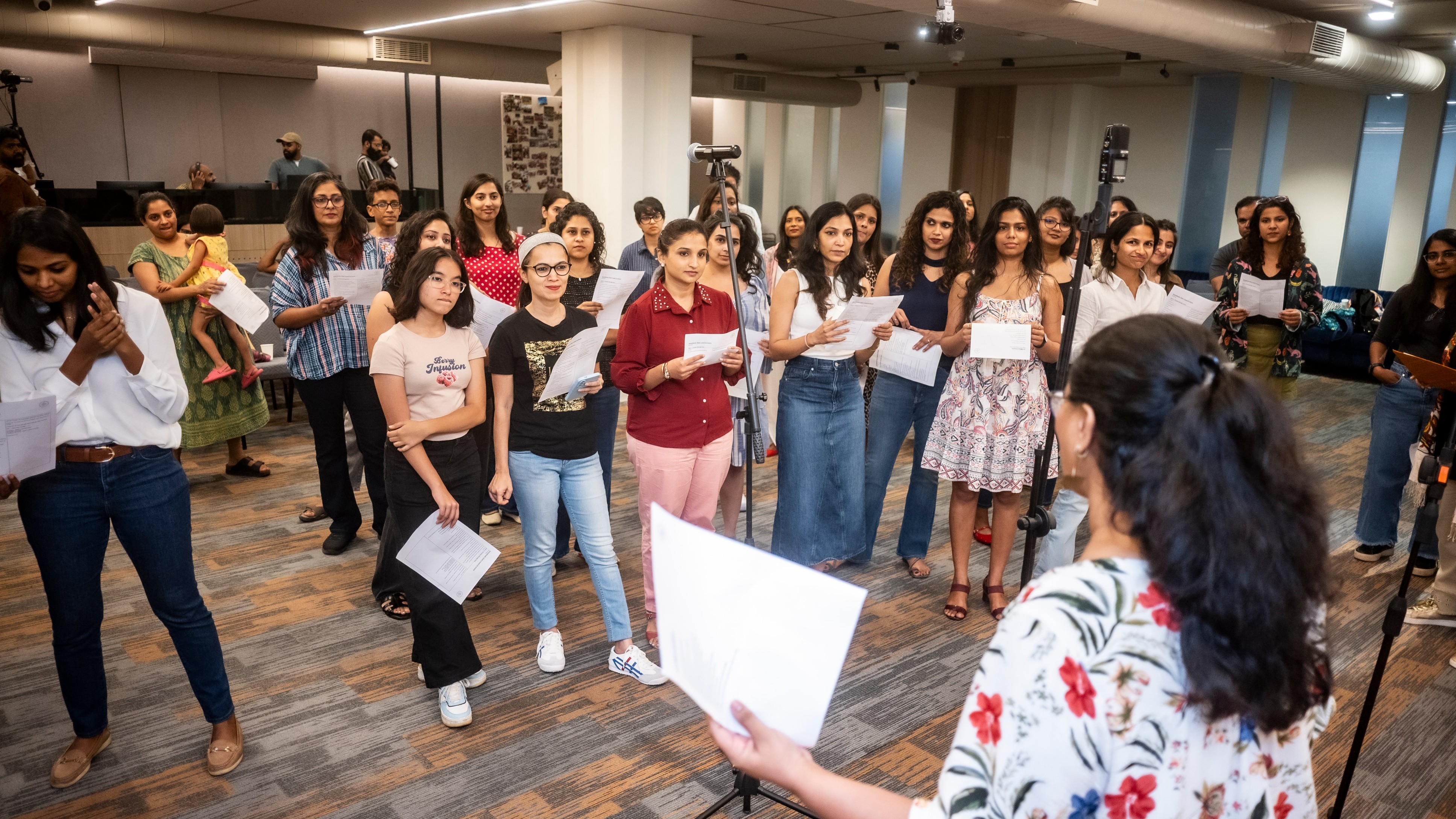 Bengaluru: Popup choir, where strangers gather to sing in harmony 