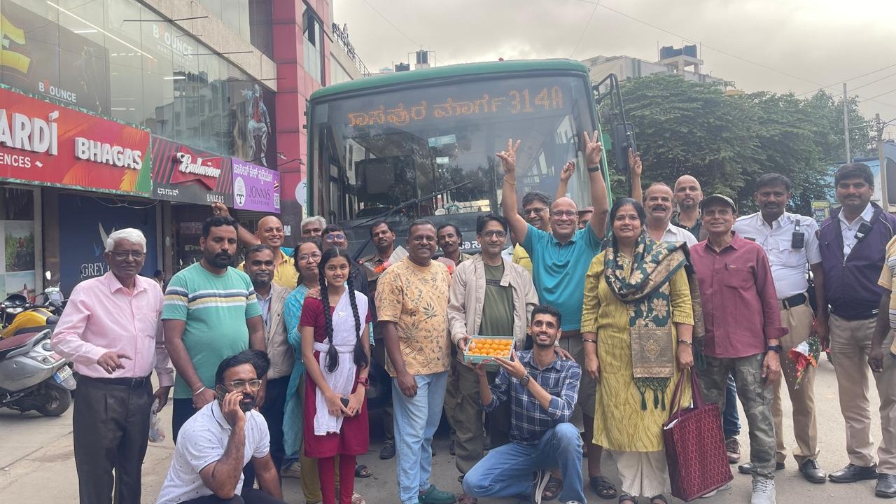 Guess what 400 signatures could get you in Bengaluru? A bus