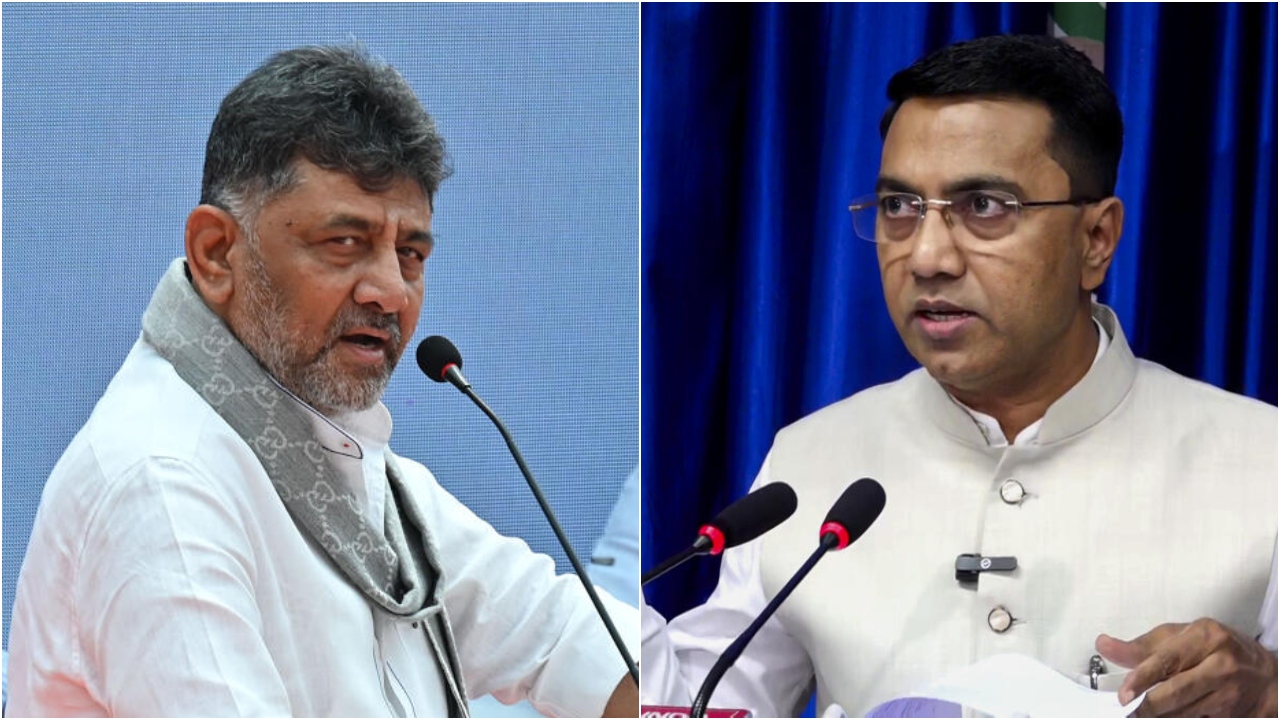 'Will start work on Mahadayi project, let's see who stops us': DK Shivakumar takes on Goa CM Sawant